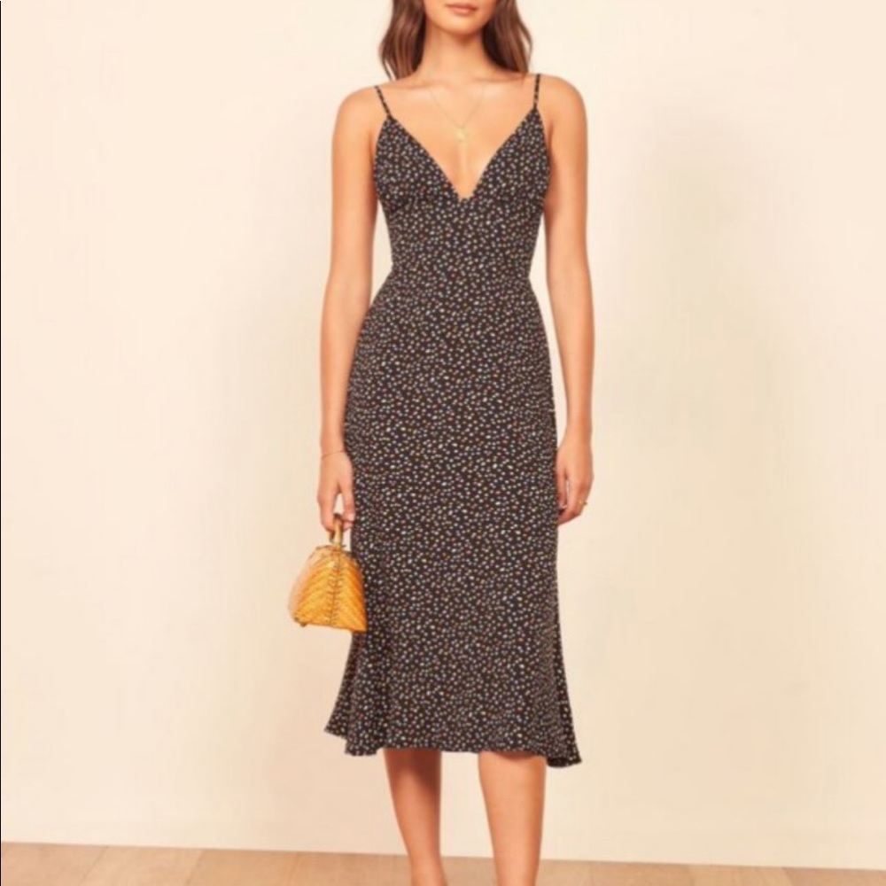 Reformation Dove Dress in Confetti